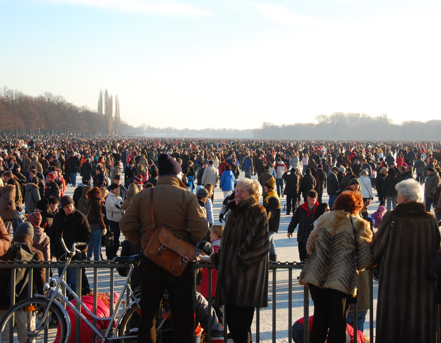 Maschsee im Januar 2009